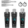Microfonico Wireless UHF con Ricevitore e Trasmettitore Alimentato DC5V