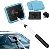 YOZO dual magnetic car windshield cleaner auto glass cleaning kit(A) | dual magnetic car windshield cleaner,magnetic window cleaner,magnetic window cleaner for cars double-side magnetic