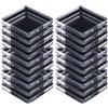 Generic Magnetic Acrylic Square Fridge Magnets 20 Pieces Clear 2x2 Inch | DIY Refrigerator Accessories for Home Kitchen School Classroom Dorm Room Party Cafe and Creative Projects
