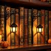 VEEKAY 2 Pezzi Lampadario per Libreria,Vintage Lanterna da Scaffale,Illuminazione Decorativa per Scaffale,Mini Fermalibri Decorativo,per Home Office e Biblioteca