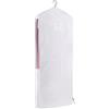 Hayden Hill Custodia per Abiti di Lusso in Cotone Bio, Abiti Lunghi, 147 cm | Da Appendere, Cotone Bio Traspirante, Antitarme, Con cerniera, Finestra in organza, Protegge da polvere e luce