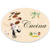 Domus Artis Targhe dietro porta schabbi chic bagno cucina cameretta (103)