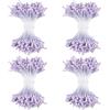 GORGECRAFT 1600pz Doppie Teste Stami Floreali 2mm Stame di Fiori Perla Pistillo Fatto A Mano Prugna Fiori Artificiali Pollini Floreali Perlati per La Creazione di Biglietti di Fiori Scrapbook