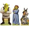 Star Cutouts DreamWorks SC4734 - Set da scaffale con sagome in cartone da 29 cm, motivo: Shrek, Fiona, il gatto con gli stivali e l'asino