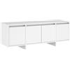 vidaXL Mobile TV Bianco 120x30x40,5 cm in Truciolato