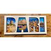 Generisch Bari Souvenir, Bari Magnete in Legno con Scritta, Bari Frigorifero Magnete Bari Regalo Regalo Viaggio Puglia 220125