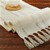 BSBUY Runner Tavola, Runner da Tavola Pasquale, Tovaglia Pasquale in Lino, Runner da Tavolo Boho Garza da Formaggio, Primaverile Cucina Tavolo Decorazione, per Interni ed Esterni Vacanze, 33x183cm