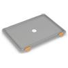 FAMI - Pack da 4 Coperchi per Contenitori Euro 400×300 Linea 391 in PP Riciclato - Coperchio Protettivo con Chiusura per Cassette Eurobox (A Scorrimento)