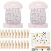 YoneJave 2 Pezzi di Rete da Pesca Decorativa, Beige Rete da Pesca Nautica con 20 Clip per Foto, Decorazione a Rete in Cotone per Pareti Feste in Spiaggia Matrimonio e Fondali Fotografici