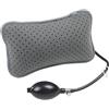 TINAYAUE Cuscino di supporto lombare gonfiabile per ridurre il dolore lombare, rigidità regolabile, pompa ad aria, portatile, da viaggio, per casa, ufficio, sedia, sedile auto, cuscino ergonomico in rete