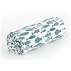 SOFFICIOSO Telo Granfoulard Lenzuolo Arredo Multiuso Copriletto Cotone Made Italy Varie Fantasie 2 Piazze Pesci Ottanio
