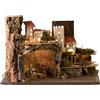 Moranduzzo - Kit Fai da Te Scenografie Artigianali Made in Italy in Sughero e Legno - Prodotto Artigianale Made in Italy (Kit Presepe Fai da Te)