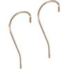 LOORGVEL Parti di Lampada da Tavolo Stelo Curvo M10 Oro Ferro 2 Pezzi | Progetti Fai da Te, Accessorio per Paralume, Design Moderno Minimalista e Vintage