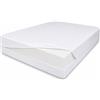 Cecaro Group Coprimaterasso Matrimoniale con Cerniera 170x190x27 cm Lavabile - Bianco -Protezione per Letto Salva Materasso Traversa Traspirante Anallergico