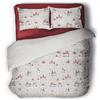 Novia BIBIHOME - Parure Copripiumino Matrimoniale Venere Nicolas 100% Cotone Eco Color Gnomi 255x200 cm + 2 Federe 52x80 Morbida e Atossica Perfetta Natale Camera da Letto Stile Favoloso