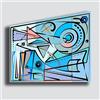 Printerland Quadro Moderno KANDINSKY camera da letto COMPOSIZIONE BLU CELESTE - RIPRODUZIONE STAMPA SU TELA Canvas grande Quadri Moderni Arte Astratto Cucina Soggiorno printerland.it (70x100 cm)