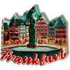 Generisch Frankfurt am Main Magnet Souvenir, Germania Mitbringsel - Frankfurt Fridge Magnet aimant de refrigerateur calamita de frigorifeero iman de nevera Koelkastmagneet