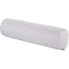 JORTUIO Cuscino Cervicale 15x40/20x80/20x100cm Cuscino Cilindrico Divano Cuscini Collo/lombare Supporto Rimovibile Cuscino a Rullo lungo per Divano e Letto, dormire,Gambe, Schiena e yoga(Silver grey,15x60cm)