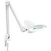 Neatfi Pro Lampada LED con Lente Bifocale 8D/20D, CRI 95 (Bianco) | 1200 Lumen, Lente in vetro da 13 cm, dimmerabile, con braccio regolabile e morsetto