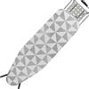 Furtryvl Copriasse da stiro imbottito, 120 x 41 cm, in cotone, riflettente | resistente alle macchie, con bordo elastico