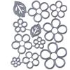 oringnat Fustelle in metallo a forma di fiore per stencil, album di ritagli, fran