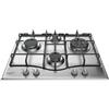 Hotpoint PCN 642 T/IX/HAR piano cottura Acciaio inossidabile Da incasso 60 cm Gas 4 Fornello(i)