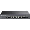 TP-Link Omada ER7412-M2 router cablato 2.5 Gigabit Ethernet, Ethernet Nero [ER7412-M2]