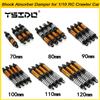 YSIDO 4 pezzi 70mm 80mm 90mm 100mm 110mm 120mm Ammortizzatore per 1/10 RC Crawler Car Axial SCX10 AXI03007 RBX10 D90 TRX4