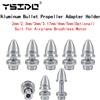 YSIDO 5 pz 2mm 2.3mm 3mm 3.17mm 4mm 5mm RC Alluminio Proiettile Elica Adattatore Supporto per Aereo Motore Brushless Prop