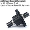 YSIDO Differenziale centrale 48T M1 per 1/8 RC Car Buggy Truck Truggy SCT DF- Modelli 6684 ZD Racing 8474 Differenziale Kyosho Thunder