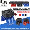 YSIDO 36MM-SV 540 550 3650 3660 3665 Ventola di raffreddamento del dissipatore di calore del motore per HPI HSP Traxxas Axial Redcat 1/10 1/12 1/8 RC Car