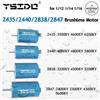 YSIDO Motore RC 2435/2440/2838/2847 Motore brushless impermeabile per Wltoys 124016 Remo Hobby XLH Timaya Redcat 1/12 1/14 1/16 RC Barca Auto