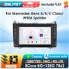 OSSURET 8''CarPlay lettore multimediale per autoradio Android per Mercedes-Benz classe A-B-V W245 B200 2004-2012 W169 W639 W906 Sprinter