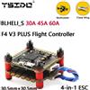 YSIDO F4V3S F4 V3 V3S PLUS FC Stack/Flytower Scheda controllore di volo Barometro OSD 30A 45A 60A ESC per FPV Racing Drone Quadcopter