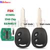 jingyuqin Telecomando auto Jingyuqin FSK RK940EUT 433MHz con chip ID48 per Chevrolet Aveo Daewoo Spark Matiz, 2 pulsanti di controllo.