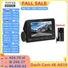 70mai Dash Cam 70mai 4K A810 Set Anteriore e Posteriore con Supporto Modulo 4G LTE UP04 Controllo Remoto GPS ADAS DVR Auto 70mai A810