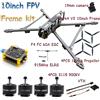 YSIDO Mark4 V2 Set combinato telaio FPV da 10 pollici F405 V3S FC 60A 4 in 1 ESC 3115 900KV Elica motore ELRS per RC FPV Freestyle Racing Drone