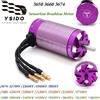 YSIDO RC Motore 3650 3660 3674 Motore Brushless Sensorless 5.0mm/3.175mm Albero per 1/8 1/10 RC Auto Drift Racing Off-Road RC Barca
