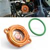 NICECNC Tappo di copertura della protezione del filtro dell'olio motore con O-ring per KTM EXC 250 EXC 450 EXC 520 SX 450 SX 525 SXF 250 EXC-F 250 XCF-W 250