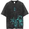 BANDAI T-shirt di alta qualità Streetwear Anime giapponese Kaiju No 8 Chainsaw Man Stampa T-shirt in cotone allentato estivo manica corta Top