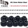 YSIDO 3PCS YSIDO Gear M1 5.0mm 11T- 34T Acciaio Metallo Pignone Ingranaggio Del Motore per 1/8 1/7 1/5 RC Buggy Car Monster Truck RC Auto Pezzi di Ricambio