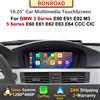 BONROAD Autoradio Wireless CarPlay Android Auto per BMW Serie 3 5 E90 E91 E92 E60 E61 E62 2005-2012 CCC CIC Navigazione GPS Multimediale