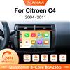 Ainavi Autoradio Android Ainavi per Citroen C4 C-Triomphe Quatre 2004-2014, Carplay Wireless, Android Auto, 4G, Lettore Multimediale per Auto, Navigazione GPS, SWC, BT5.0, HD IPS, Uscita HDMI, MP5, FM, AM,