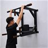 NONE Barra per trazioni e stazione per dip multifunzione da parete, attrezzatura per palestra domestica resistente per trazioni, flessioni, allenamento, portata 200 kg