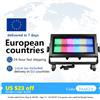 aicpose Luce Stroboscopica LED 400W 48+12 Impermeabile DMX Super Luminosa per Esterni, Effetti Luminosi da Palco per Concerti, DJ, Discoteca