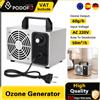 NONE Generatore di Ozono Domestico Podofo 60g/h, Purificatore d'Aria, Eliminatore di Formaldeide, Odori e Fumo, Portatile con Scocca in Metallo, Sterilizzatore per Casa, Auto, Ufficio, Industria, Macchina