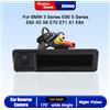 AUTOTOP Telecamera posteriore per auto per BMW Serie 3 E90, Serie 5 E60, X5, X6 E70, E71, X1 E84 - Telecamera di parcheggio impermeabile con visione notturna integrata nella maniglia del bagagliaio