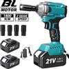 GECOFEER Avvitatore a impulsi elettrico brushless da 1800 Nm, 1/2 pollice, senza fili, compatibile con batteria Makita 18V.