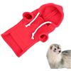 Generic Felpa per furetti - Abbigliamento per animali domestici, Vestiti per | furetti | Abbigliamento per furetto , Cappotto per piccoli animali domestici, Felpa con cappuccio di coniglio d'
