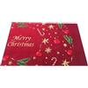 Operitacx Sfondo Natalizio Rosso 120x80 per Pareti e Feste | Tema Xmas Chic Scritta Merry Christmas, Facile da Appendere, Uso Interno ed Esterno